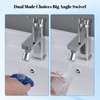 Hibbent Dual-function Metal Faucet Aerator, 2-Flow Big Angle Rotate Kitchen