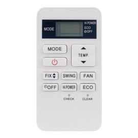 ALLIMITY Replace Remote Control fit for Toshiba Air Conditioner AC A/C RBC-ASX11E-C RAS-24BKVG-TR RAS-07BAV-E RAS-10BAV-E RAS-07BAVG-E RAS-05BAVG-E RAS-18BAVG-TR RAS-B10PKVSG-E RAS-B13PKVSG-E