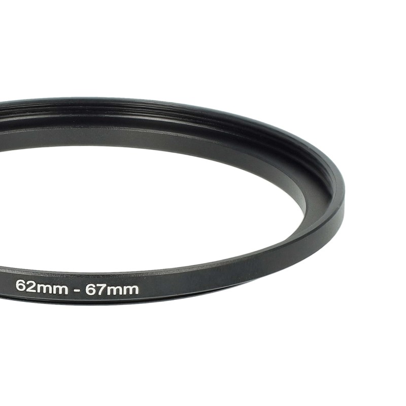 vhbw 62mm to 67mm Step Up Ring Adapter for Camera