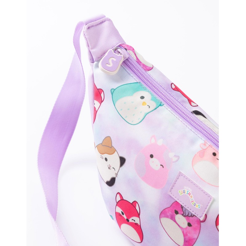 Squishmallows Purple Light Bag for Girls | Carry Bag with