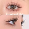 Cat Eye Manga False Eyelashes - Natural, Fluffy, Lashes Cluster