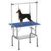 MilleLoom 36'' Dog Grooming Table, Adjustable Cat Drying Desktop with