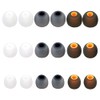 Silicone Earbud Tips - Replacement Set for In-Ear Headphones (3.8mm-5.1mm)