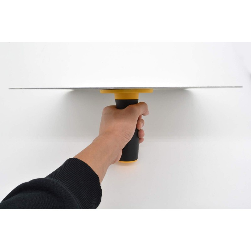 ESreake Aluminium Plastering Hawk with Soft Grip Handle, Plaster Mortar