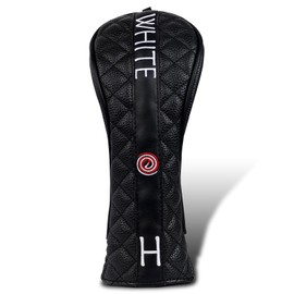 Golf Headcover Single Piece Golf Wood Cover Set Golf Driver Cover Fairway Wood Utility Putter Cover Magnetic Closure Pin Putter Cover ODYSSEY Odyssey (Utility)