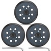 3 Pack 5 Inch 8 Hole Orbital Sander Replacement Pad