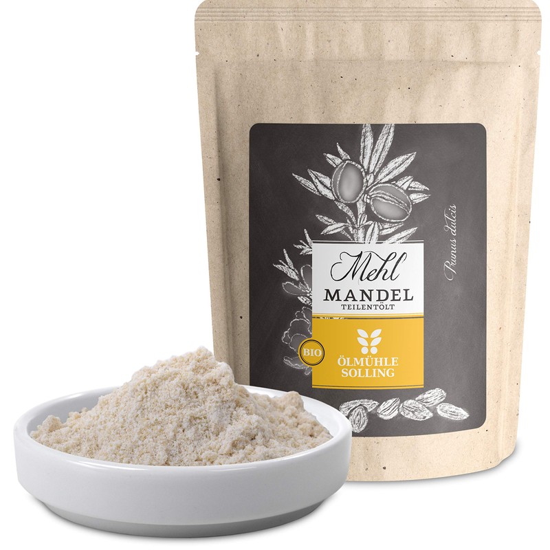 Ölmühle Solling Bio Mandelmehl, 1er Pack (1 x 500 g)