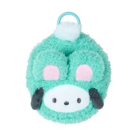 Sanrio 295779 Mini Pouch Charm (Spring Rabbit) Pochacco Small Accessory Storage Makeup Pouch with Carabiner