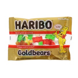 Haribo Gold Bears Gummi Candy 24 Count