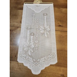 American Crafts Decorative Wall Hanging Lace % Polyester MERRY CHRISTMAS New