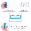 Qeedy 6 Pack Handle Grip Nail Cleaning Brush, Fingernail Brush