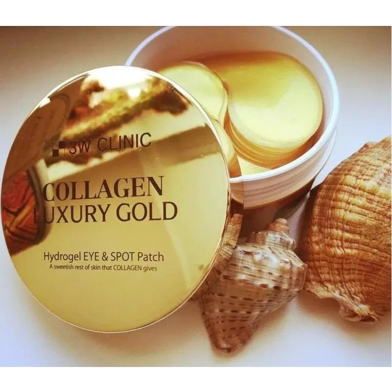 3W CLINIC Collagen Luxury Gold Hydrogel Eye & Spot Patch
