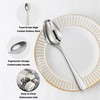 ATB Dinner Spoons, Food Grade Stainless Steel Spoons Silverware for