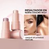 Iluminador Jelly Gel Glitter Glow Cara Brillo Larga Duracion