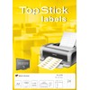 Top Stick 8706 Universal Labels 70 x 37 mm White