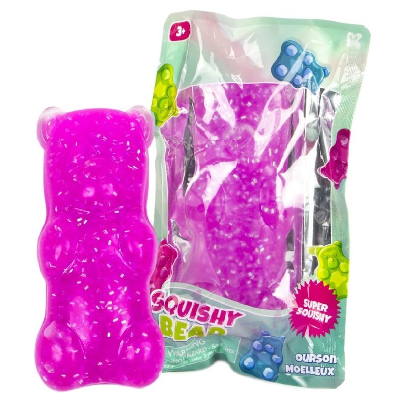 Keycraft Squishy Bears (ONE COLOUR SENT AT RANDOM)