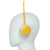 haikyuu Unisex Cosplay Accessory Leather Headphone Decoration (yellow)