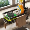 Kitchen Sink Faucet Organizer, Sponge Holder for Kitchen Sink with
