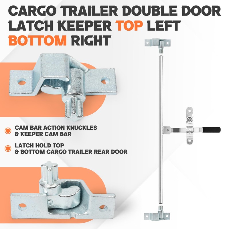 LONFFERY Dump Trailer Cam Lock Set,Replacement for Cambar Rear/Side Door