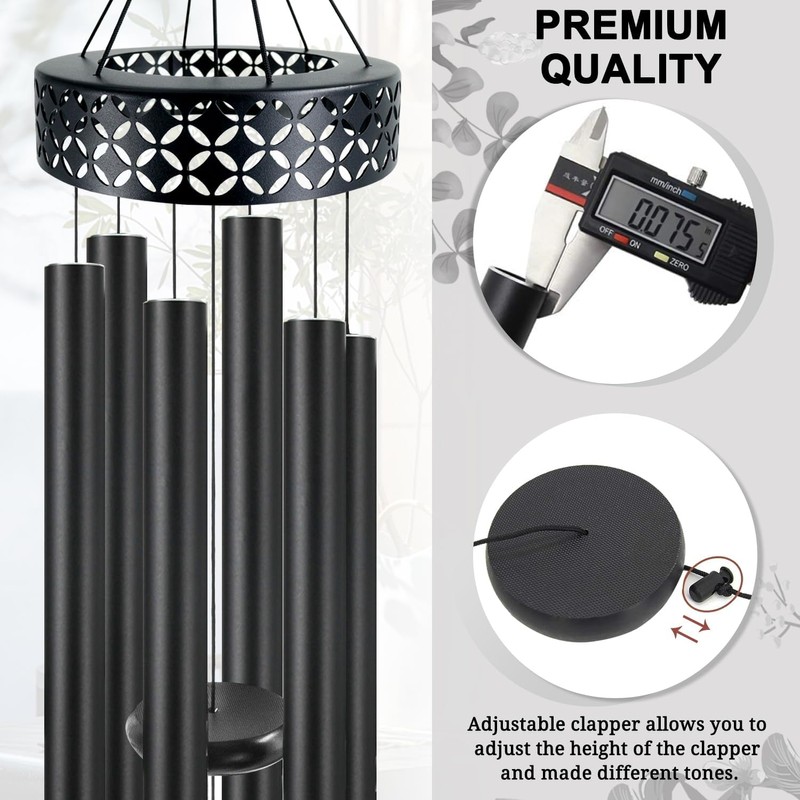 ASTARIN 48'' Deep Tone Wind Chimes for Outside - Large