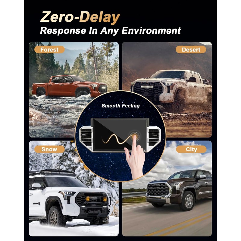 Screen Protector for 2022-2026 Toyota Tundra - 14-Inch Matte Tempered