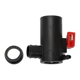 Partuto Windscreen Washer Pump No.MB848901 - Front Windshield Washer Motor Pump - For Subaru Impreza 2000-2007 Plastic Black with Gasket - 1 Piece