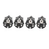 4PCS 2 Slot Plug to IEC320 C5 Power Adapter Professional