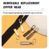 EAVUYIS Zip Zipper, Pack of 10 Replacement Parts Zip Zipper,