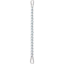KLIFFHÄNGER Extension Chain for Hanging Chair, Hammock Chair and Hammock with Two Carabiners, Various Lengths (Chain 150 cm)