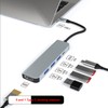 5 in 1 Type C Hub Type C to HD