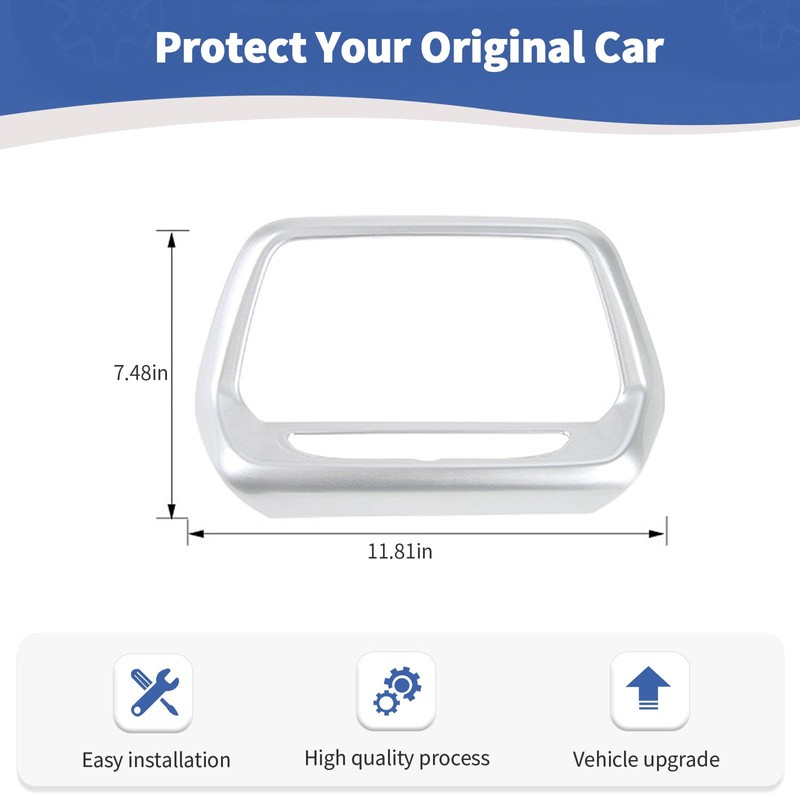 RT-TCZ for Camaro Radio 8" Display Screen Trim Cover for