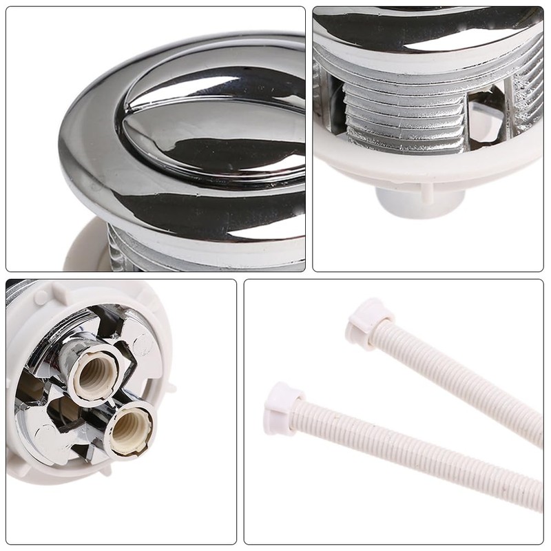 Dual Push Flushing Toilet Button 114mm Dual Flush Toilet Replacement