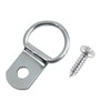 Taskar D Rings & Screws for Picture Frame Hanging (10