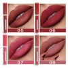 Low Gloss Lipstick NonStick Matte Lip Gloss 10pcs Matte Lip