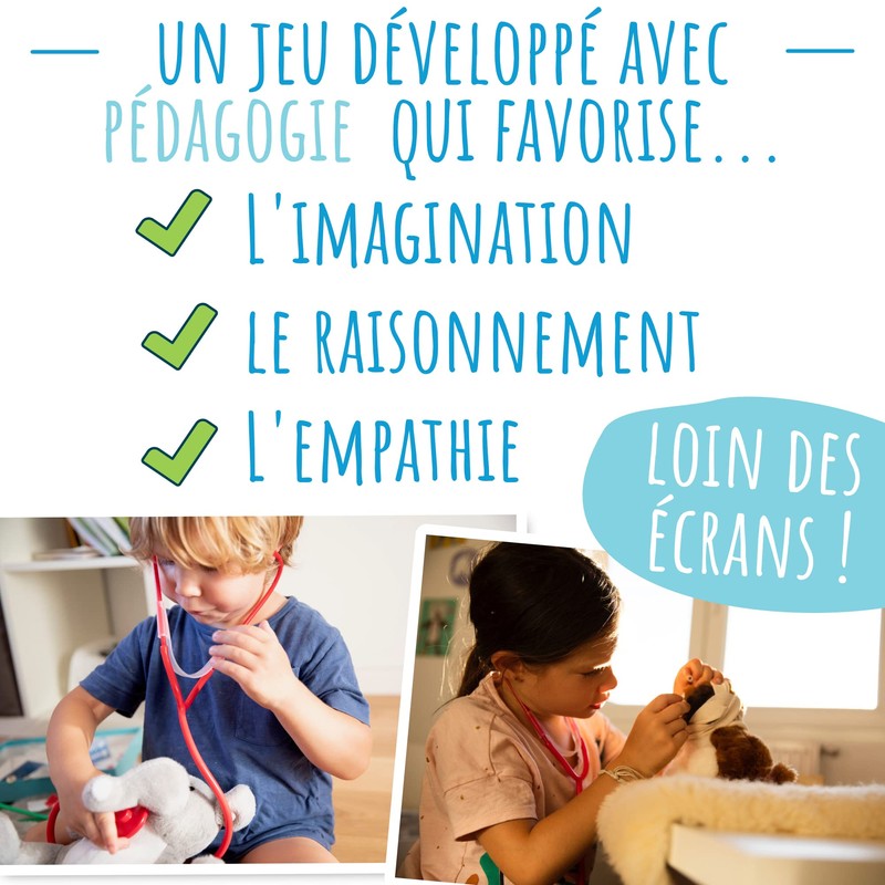 Amulette VETOP Veterinarian Like Game - Black