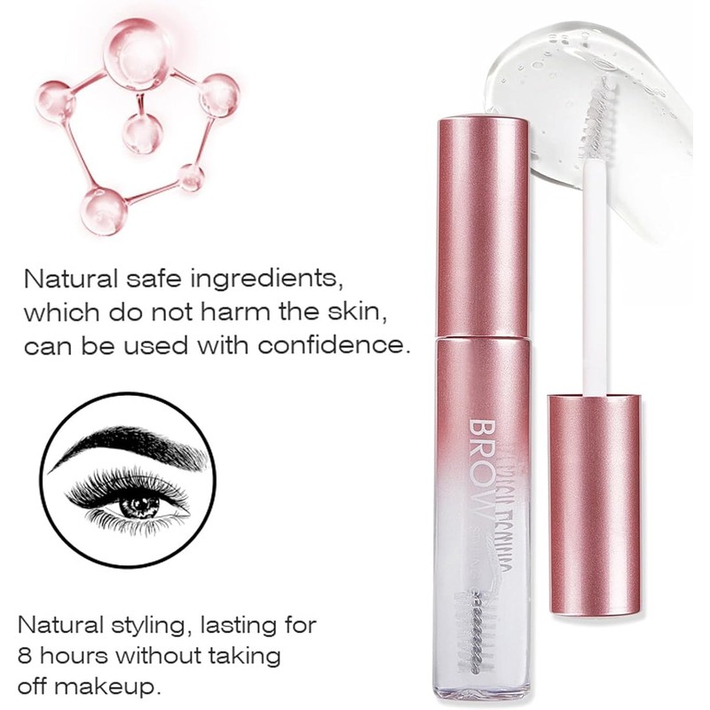 Gel Para Cejas, Fijador de Cejas De Secado Rápido Y