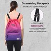 Risefit Waterproof Drawstring Backpack, Swimming Travelling Shopping Gym Bag Nylon