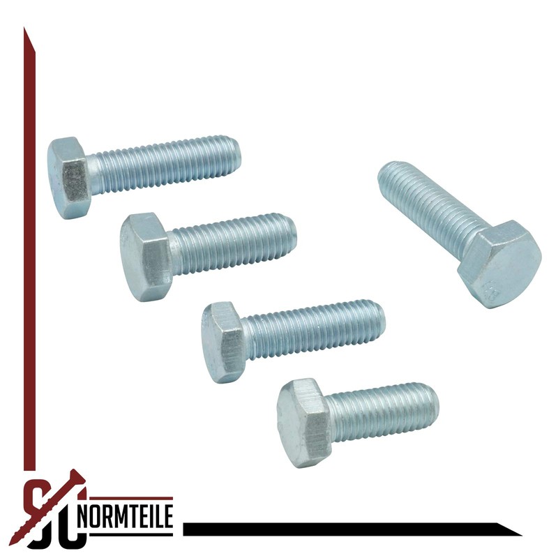 SC933 Hexagon Head Screws with Full Thread 8.8 - M12
