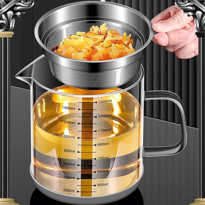 BinaryABC Yogurt Strainer,Nut Milk Strainer,Juice Food Strainer,Glass Teapot with Mesh