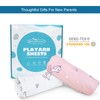 Pack and Play Fitted Sheet, Stretchy Pack and Play Sheets