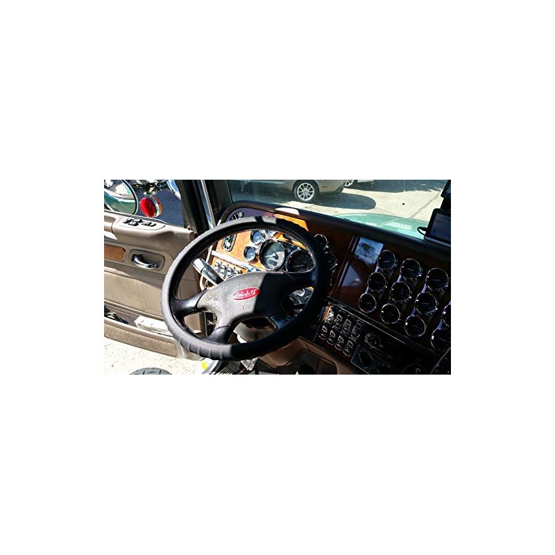 Cameleon Cover Silicone Semi-Truck Steering Wheel Cover Fits 16" 17"