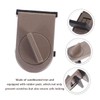 CZAKOMIX Pack of 4 Coffee Colour Window Lock, Adjustable Window