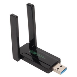WiFi Dongle USB 3.0 AC1300Mbps 5GHz 2.4GHz 5dBi High Gain Antenna Wireless USB Adapter for Desktop Laptop Phone