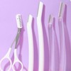 Women's Eyebrow Razor & Facial Hair Remover Set 2ea