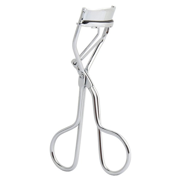 Zhiopro Eyelash Curler, Silver Premium Eyelash Curler Made of Stainless Steel, Fits, All Eye Shapes, Classic Eye Curler for Women with Extra Wide Pliers, Platinum Edition, Make Up Tool