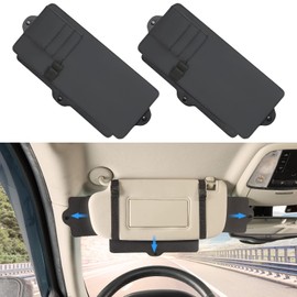 JoyTutus Car Sun Visor Sunshade Extender, Adjustable Car Sun Visor Extender Protects from Anti-Glare, UV Rays Blocker Windshield Sunshade Extender for car SUV(2 Pack)