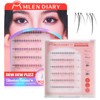False Eyelashes, No Glue, No Glue, No Glue, 3D Lower