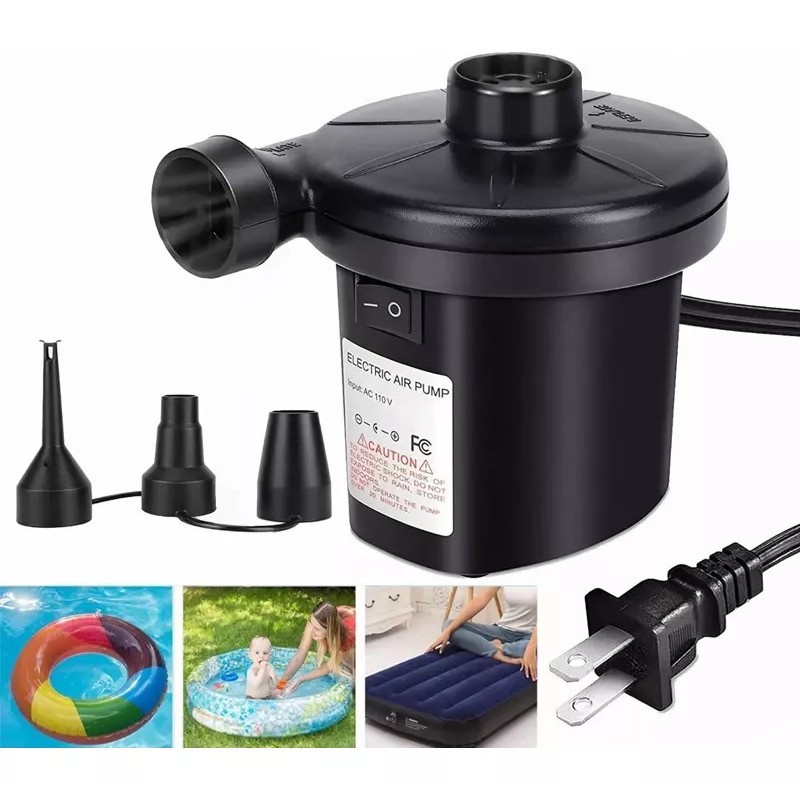 Espinope Inflador Eléctrico Ca Para Colchones Y Piscinas Inflables