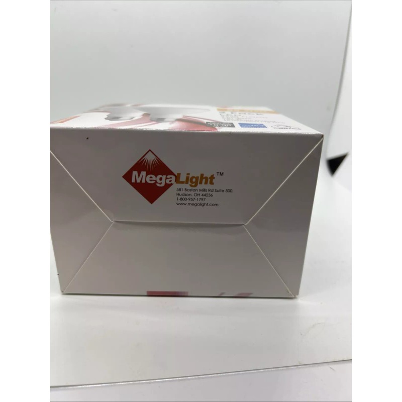Megalight 8w LED Light Bulb 65w Replace Warm White Cct