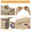 Ealyder Tape Brown Kraft Paper Packing Tape 2 Inch x